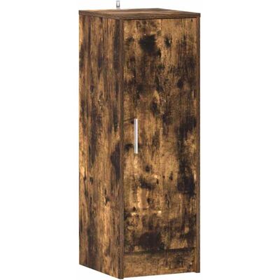 Armoire à Chaussures en Chêne Fumé vidaXL - Étagère de Rangement en Bois - Type de Chaussure Armoire à Chaussures en Chêne Fumé vidaXL - Étagère de Rangement en Bois - Type de Chaussure