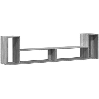 Meuble TV gris Sonoma 100x30x50 cm vidaXL - Rangement & Style Meuble TV gris Sonoma 100x30x50 cm vidaXL - Rangement & Style