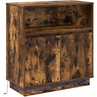 Buffet et Aparador en Chêne Fumé de Taille Moyenne - Buffet et Armoire Buffet et Aparador en Chêne Fumé de Taille Moyenne - Buffet et Armoire
