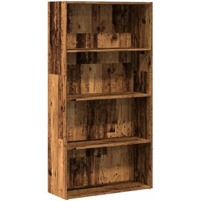 Bibliothèque en bois ancien - 80x30x152 cm - bois d'ingénierie - Bibliothèque Bibliothèque en bois ancien - 80x30x152 cm - bois d'ingénierie - Bibliothèque