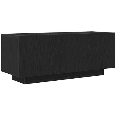 vidaXL Meuble TV Noir - Design Moderne, Matériau de Qualité, Finition Élégante vidaXL Meuble TV Noir - Design Moderne, Matériau de Qualité, Finition Élégante