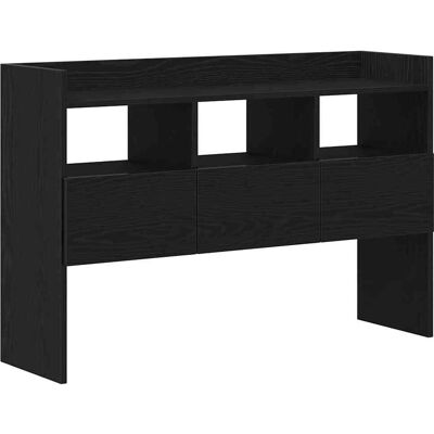 Buffet en Noyer Noir vidaXL - Mobilier de Rangement Moderne Buffet en Noyer Noir vidaXL - Mobilier de Rangement Moderne