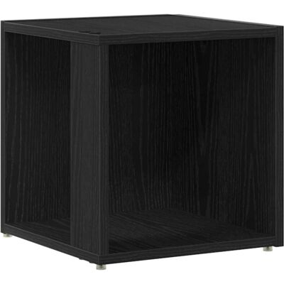 vidaXL Armoire d'angle noire - Rangement d'angle 33x33x34 cm vidaXL Armoire d'angle noire - Rangement d'angle 33x33x34 cm