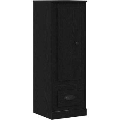 vidaXL Buffet en Chêne Noir - Meuble Rectangulaire Moderne vidaXL Buffet en Chêne Noir - Meuble Rectangulaire Moderne