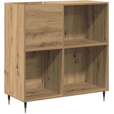 vidaXL Armoire Médiathèque en Chêne Massif - Meuble de Rangement Artisanal vidaXL Armoire Médiathèque en Chêne Massif - Meuble de Rangement Artisanal