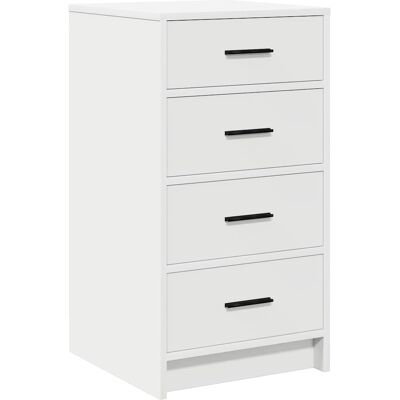 vidaXL Buffet Rectangulaire Blanc Moderne - Buffet vidaXL Buffet Rectangulaire Blanc Moderne - Buffet
