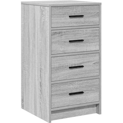 vidaXL Buffet rectangulaire Sonoma gris - Sideboard vidaXL Buffet rectangulaire Sonoma gris - Sideboard