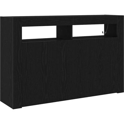 Buffet moderne noir - Rectangulaire 116x30x75cm Buffet moderne noir - Rectangulaire 116x30x75cm