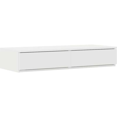 Table de Nuit Blanche en Bois VidaXL - Table de Nuit Table de Nuit Blanche en Bois VidaXL - Table de Nuit