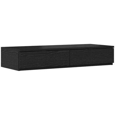 Vidaxl Tiroir de Lit - Chêne Noir 90x36,5x16,5 cm - Type de Lit Vidaxl Tiroir de Lit - Chêne Noir 90x36,5x16,5 cm - Type de Lit
