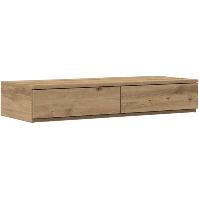 Table de Nuit en Chêne Massif Vidaxl - 90x36,5x16,5 cm Table de Nuit en Chêne Massif Vidaxl - 90x36,5x16,5 cm