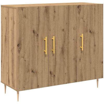 Vidaxl Artisan Roble 90x34x80 cm Buffet - Buffet Vidaxl Artisan Roble 90x34x80 cm Buffet - Buffet
