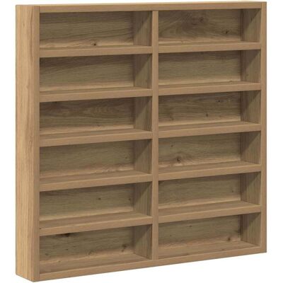 Vidaxl Cabinet en Chêne Murale Rustique - Vitrine Cabinet Artisan Roble 60x8.5x58 cm Vidaxl Cabinet en Chêne Murale Rustique - Vitrine Cabinet Artisan Roble 60x8.5x58 cm