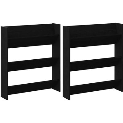 vidaXL Cabinet à chaussures 2 pc 86 x 18 x 90 cm Bois d'ingénierie vidaXL Cabinet à chaussures 2 pc 86 x 18 x 90 cm Bois d'ingénierie
