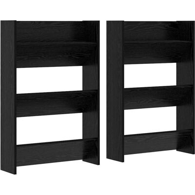 vidaXL Cabinet à chaussures 2 pc 60 x 18 x 90 cm Bois d'ingénierie vidaXL Cabinet à chaussures 2 pc 60 x 18 x 90 cm Bois d'ingénierie