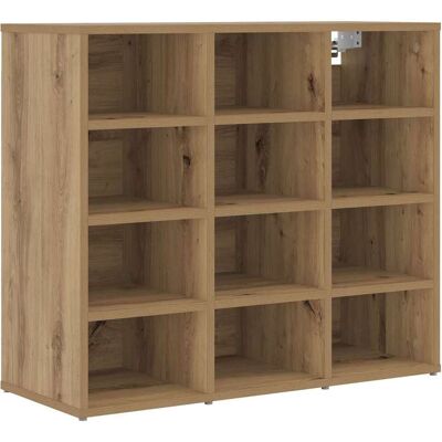 vidaXL Cabinet à chaussures 77,5 x 30 x 67 cm Bois d'ingénierie vidaXL Cabinet à chaussures 77,5 x 30 x 67 cm Bois d'ingénierie
