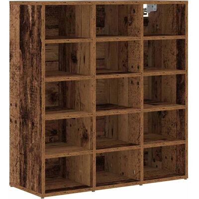 vidaXL Cabinet à chaussures 77,5 x 30 x 83,5 cm Bois d'ingénierie vidaXL Cabinet à chaussures 77,5 x 30 x 83,5 cm Bois d'ingénierie