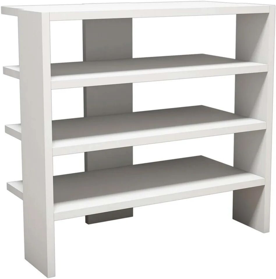 Homemania Armoire à chaussures Mix 63,6x31,8x60 cm Blanc