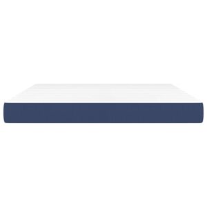 VIDAXL Materasso a Molle Insacchettate Blu 160x200x20 cm