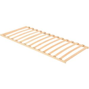 vidaXL Sommier à lattes Marron 90 x 190 cm Bois de hêtre massif vidaXL Sommier à lattes Marron 90 x 190 cm Bois de hêtre massif
