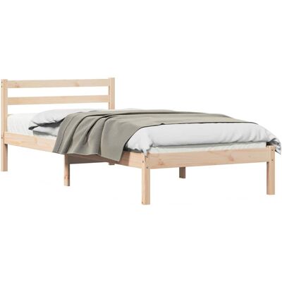 Lit en Pin Massif 80x210 cm Vidaxl - Lit Lit en Pin Massif 80x210 cm Vidaxl - Lit