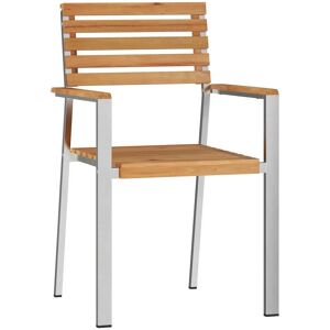 Chaises de jardin empilables vidaXL - Chaises de jardin Chaises de jardin empilables vidaXL - Chaises de jardin