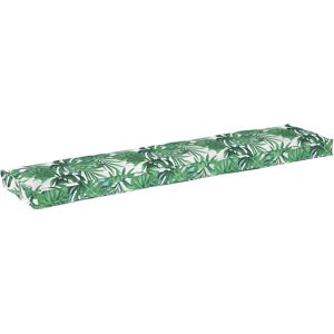 Coussin Motif Feuilles Tropicales - 180x40x8 cm Coussin Motif Feuilles Tropicales - 180x40x8 cm