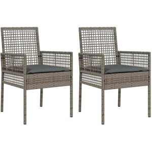 Chaises de Jardin Vidaxl - Rotin Synthétique Résistant aux Intempéries - Moderne & Élégante Chaises de Jardin Vidaxl - Rotin Synthétique Résistant aux Intempéries - Moderne & Élégante