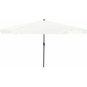 Parasol de jardin avec lumières LED ø395x245 cm Beige - Parasol de patio Parasol de jardin avec lumières LED ø395x245 cm Beige - Parasol de patio