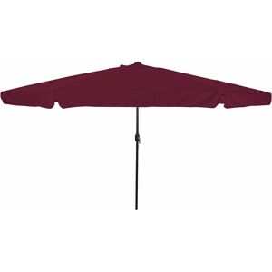 Parasol de jardin avec lumières LED - 395x245 cm - Bordeaux - Parapluie rond Parasol de jardin avec lumières LED - 395x245 cm - Bordeaux - Parapluie rond