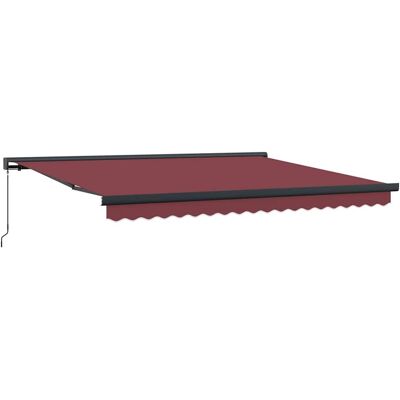 store banne manuel bordeaux vidaXL - Retractable Awning store banne manuel bordeaux vidaXL - Retractable Awning