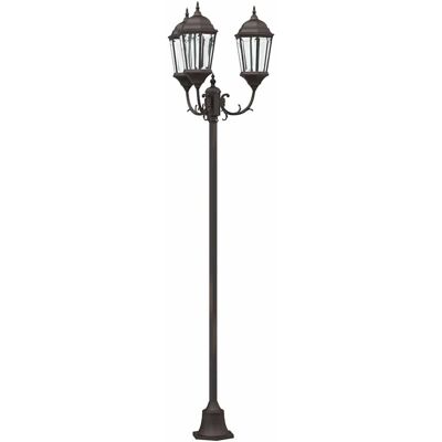 Vidaxl Lampe de jardin en bronze 220cm aluminium - Lampe de jardin Vidaxl Lampe de jardin en bronze 220cm aluminium - Lampe de jardin