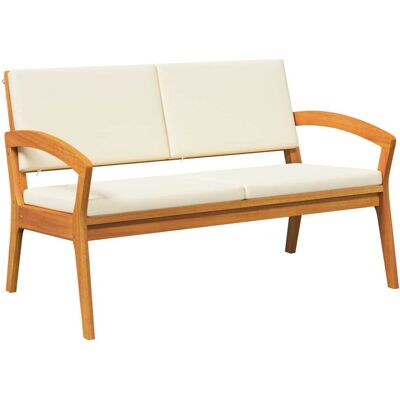 vidaXL Banc de Jardin en Acacia Crème - Banc de Jardin vidaXL Banc de Jardin en Acacia Crème - Banc de Jardin