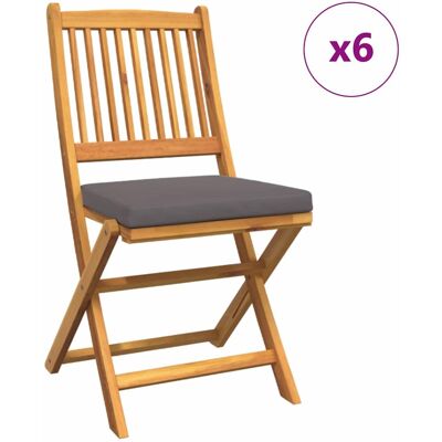 Chaises de Jardin Pliables avec Coussins Gris - Chaises de Jardin Chaises de Jardin Pliables avec Coussins Gris - Chaises de Jardin