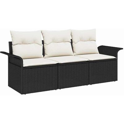 Ensemble de Canapé de Jardin Vidaxl - Rotin en Polyester Résistant aux UV - Style Moderne Ensemble de Canapé de Jardin Vidaxl - Rotin en Polyester Résistant aux UV - Style Moderne