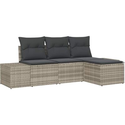 Ensemble de Canapés de Jardin Vidaxl - Mobilier d'Extérieur Moderne Ensemble de Canapés de Jardin Vidaxl - Mobilier d'Extérieur Moderne