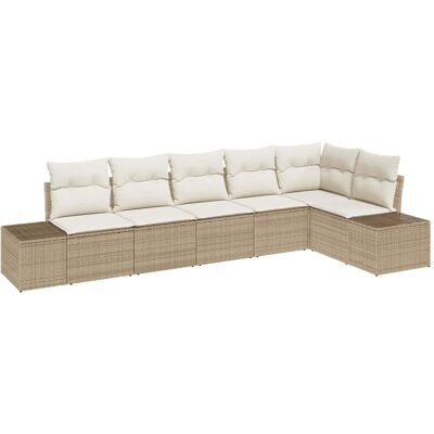 Ensemble de Canapé de Jardin Vidaxl - Mobilier Extérieur Modular pour 6 Ensemble de Canapé de Jardin Vidaxl - Mobilier Extérieur Modular pour 6