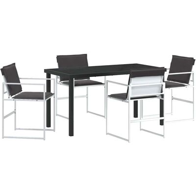 VIDAXL - 5-Piece - White - Enchantement de jardin VIDAXL - 5-Piece - White - Enchantement de jardin