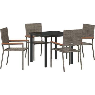 Ensemble de salle à manger extérieur - 5 pièces - Mobilier d'extérieur Ensemble de salle à manger extérieur - 5 pièces - Mobilier d'extérieur