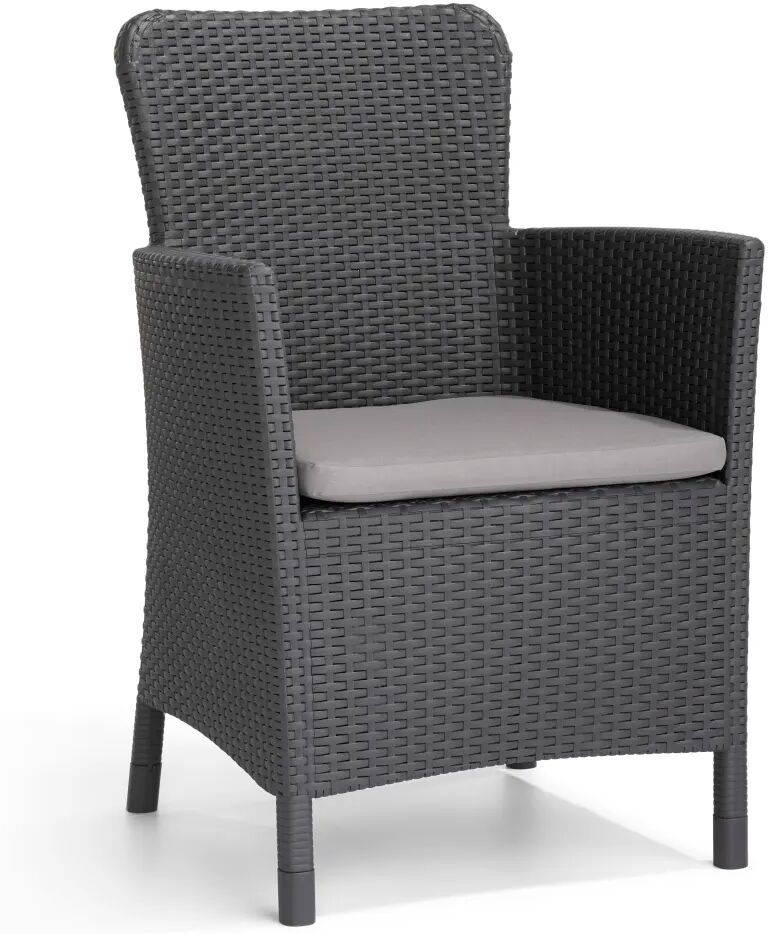 Allibert Chaise d'extérieur Miami Graphite 216835