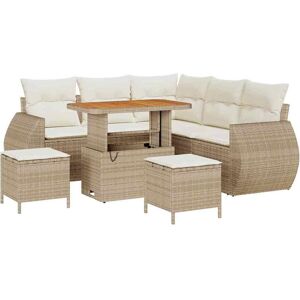 Ensemble de Canapés de Jardin Vidaxl - 8 Pièces Mobilier Extérieur Résistant UV Ensemble de Canapés de Jardin Vidaxl - 8 Pièces Mobilier Extérieur Résistant UV