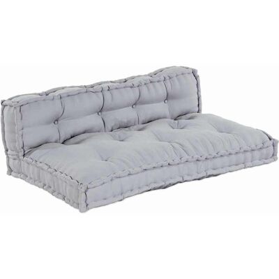 Vidaxl - Ensemble de 2 Coussins de Canapé - Polyester Gris Moderne Vidaxl - Ensemble de 2 Coussins de Canapé - Polyester Gris Moderne