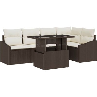 Ensemble de Canapés de Jardin en Poly Rattan - 3 à 5 Places - Mobilier Extérieur Ensemble de Canapés de Jardin en Poly Rattan - 3 à 5 Places - Mobilier Extérieur