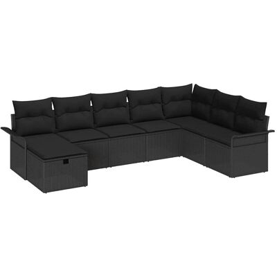 Generic - 8P Poly Rattan Ensemble Jardin - Canapés de Jardin Generic - 8P Poly Rattan Ensemble Jardin - Canapés de Jardin