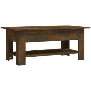 vidaXL Table Basse Chêne Fumé - 102x55x42 cm vidaXL Table Basse Chêne Fumé - 102x55x42 cm