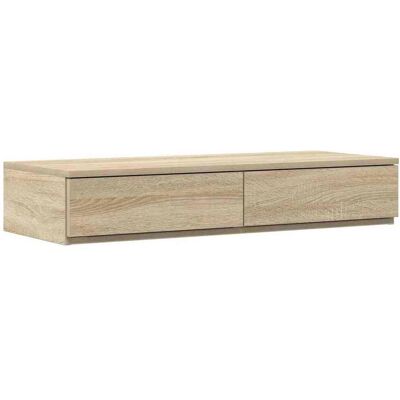 Vidaxl Chêne Sonoma 100x36,5x16,5 cm Table de nuit Vidaxl Chêne Sonoma 100x36,5x16,5 cm Table de nuit
