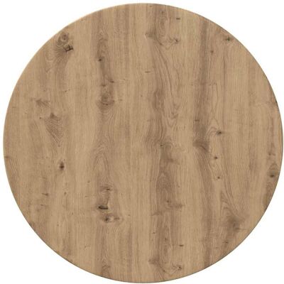 vidaXL Plateau de table Ø 70 x 1,5 cm Rond Bois d'ingénierie vidaXL Plateau de table Ø 70 x 1,5 cm Rond Bois d'ingénierie
