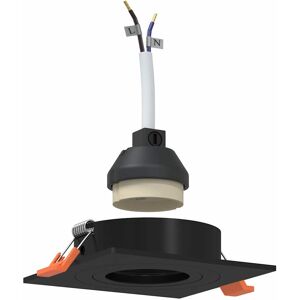 vidaXL 12 pièces de spots encastrés GU10 Noir - Spots encastrés vidaXL 12 pièces de spots encastrés GU10 Noir - Spots encastrés