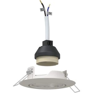 vidaXL Ensemble de 24 Lampes de Plafond en Plastique Blanc 9 cm - Éclairage vidaXL Ensemble de 24 Lampes de Plafond en Plastique Blanc 9 cm - Éclairage