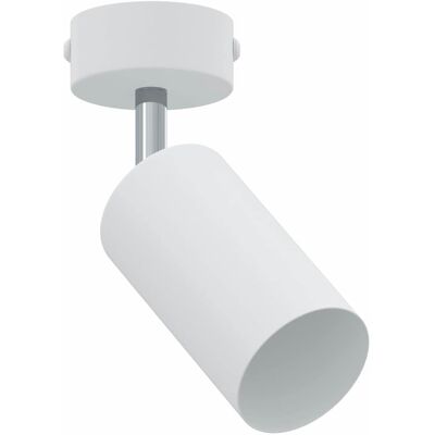 vidaXL Spot de plafond avec des projecteurs Blanc 6 x 6 x 16 cm Métal vidaXL Spot de plafond avec des projecteurs Blanc 6 x 6 x 16 cm Métal